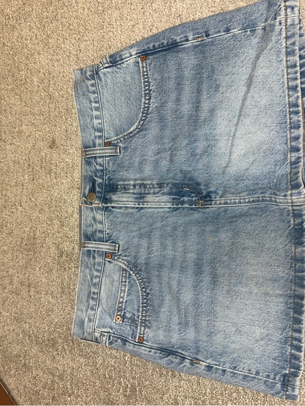 Denim Forum Light Blue Denim Skirt